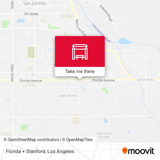 Florida + Stanford map
