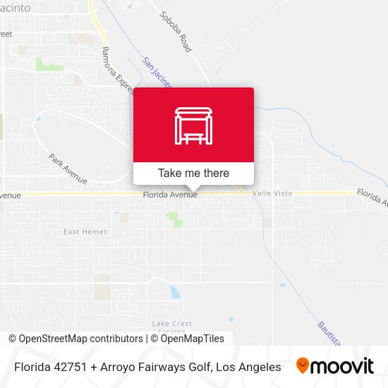 Florida 42751 + Arroyo Fairways Golf map