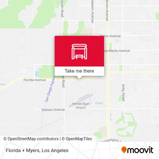 Mapa de Florida + Myers
