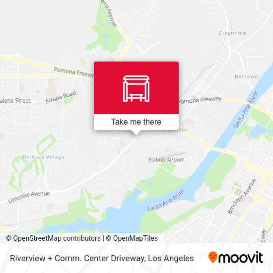 Mapa de Riverview + Comm. Center Driveway