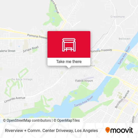Riverview + Comm. Center Driveway map