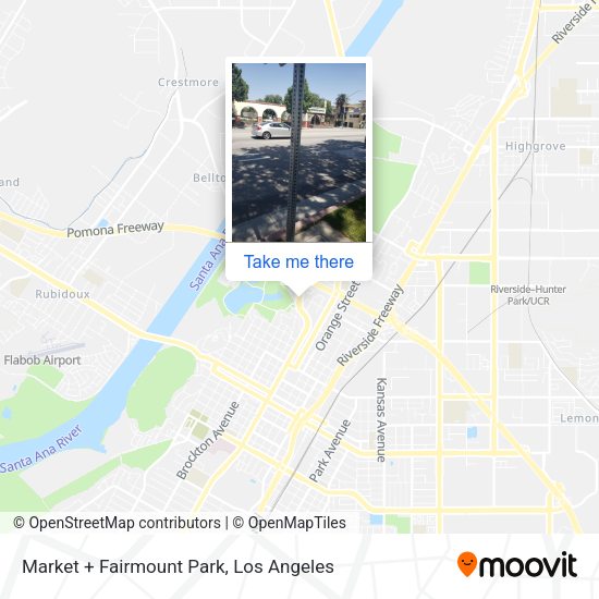 Mapa de Market + Fairmount Park