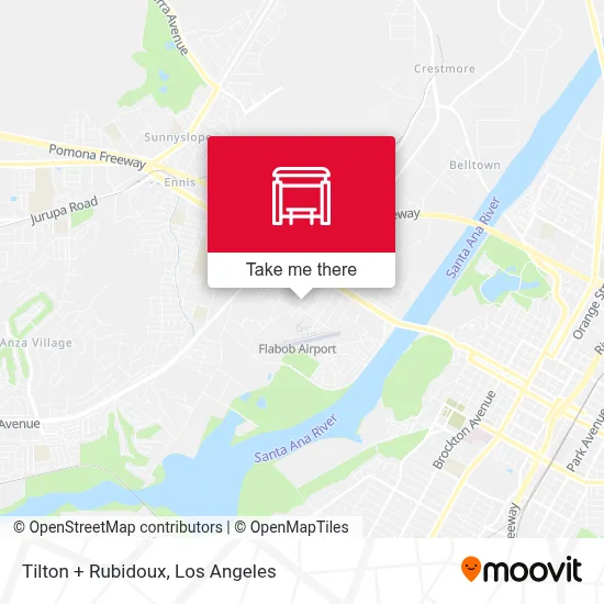 Tilton + Rubidoux map
