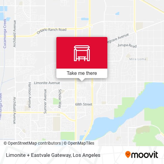 Mapa de Limonite + Eastvale Gateway