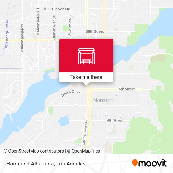 Hamner + Alhambra map