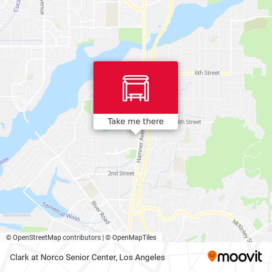 Mapa de Clark at Norco Senior Center