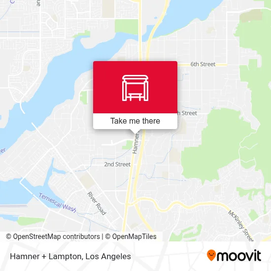 Hamner + Lampton map