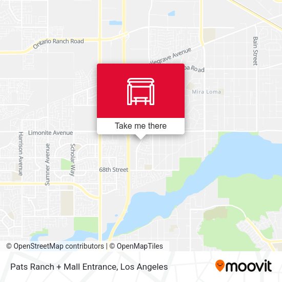 Mapa de Pats Ranch + Mall Entrance