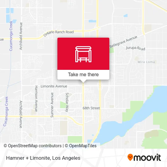 Hamner + Limonite map