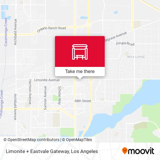 Mapa de Limonite + Eastvale Gateway