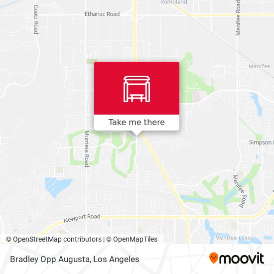 Bradley Opp Augusta map