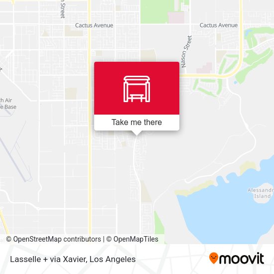 Mapa de Lasselle + via Xavier