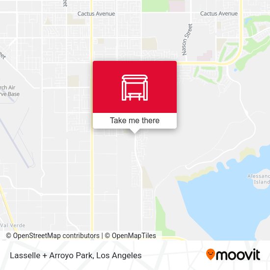 Lasselle + Arroyo Park map