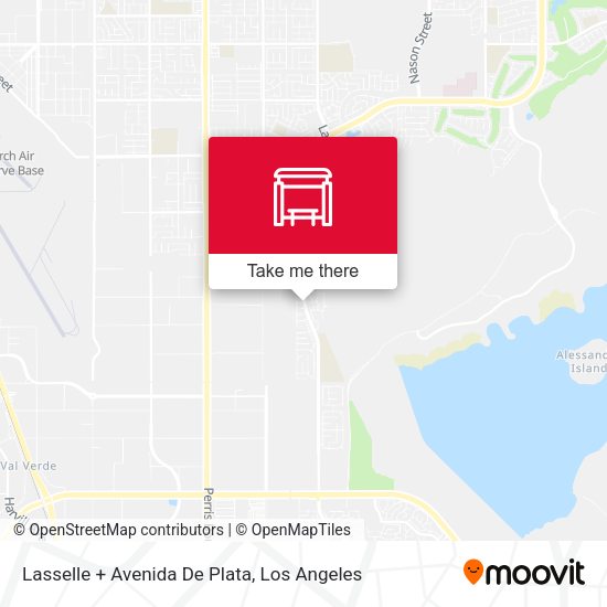 Lasselle + Avenida De Plata map