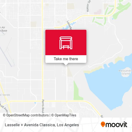 Lasselle + Avenida Classica map