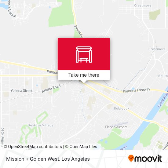 Mission + Golden West map