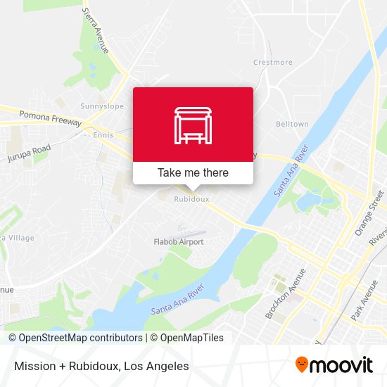 Mission + Rubidoux map