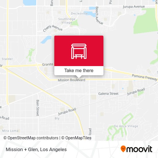 Mapa de Mission + Glen