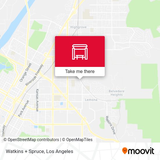 Watkins + Spruce map