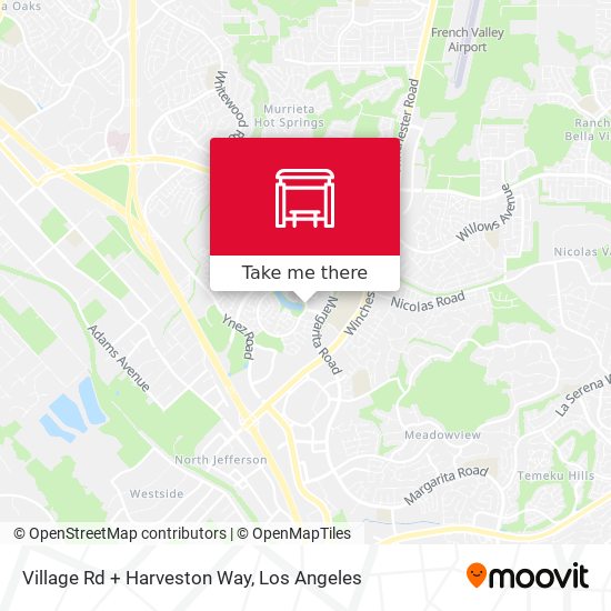 Mapa de Village Rd + Harveston Way
