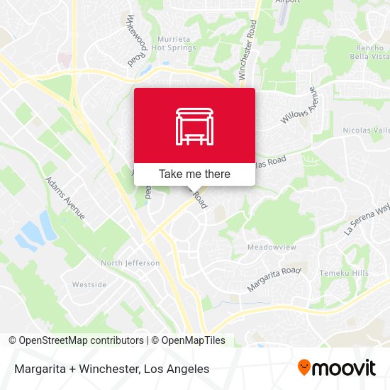 Margarita + Winchester map