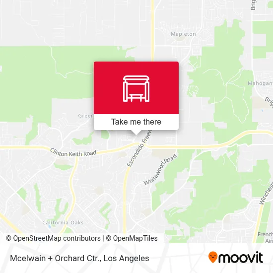 Mcelwain + Orchard Ctr. map