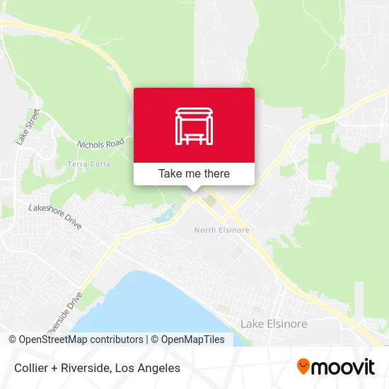 Collier + Riverside map