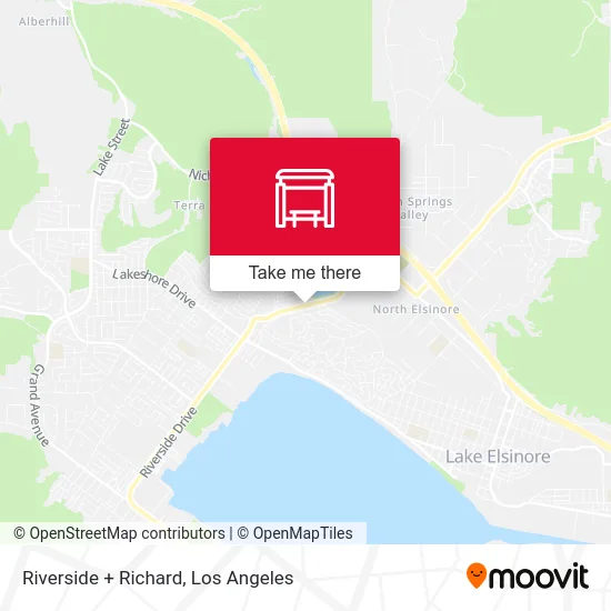 Riverside + Richard map