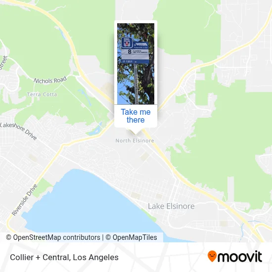 Collier + Central map