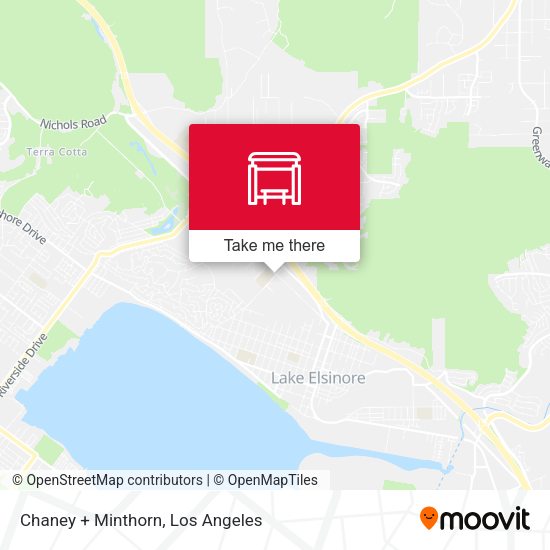 Chaney + Minthorn map
