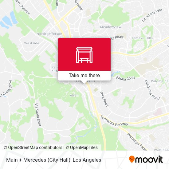 Main + Mercedes (City Hall) map