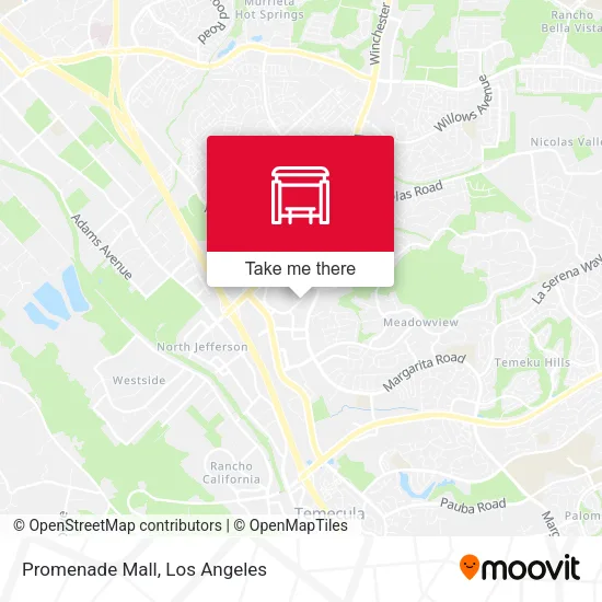 Promenade Mall map