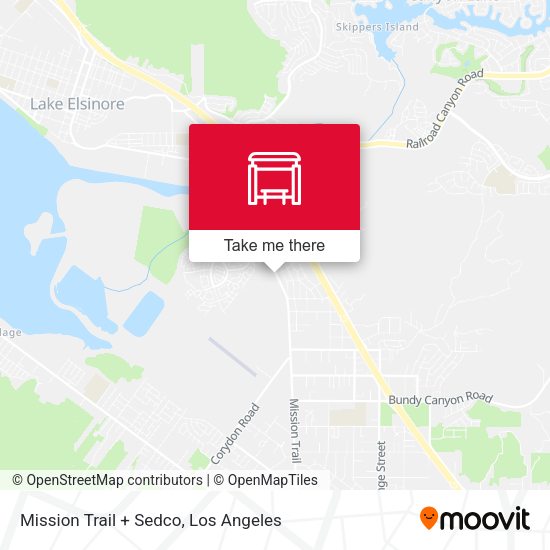 Mission Trail + Sedco map