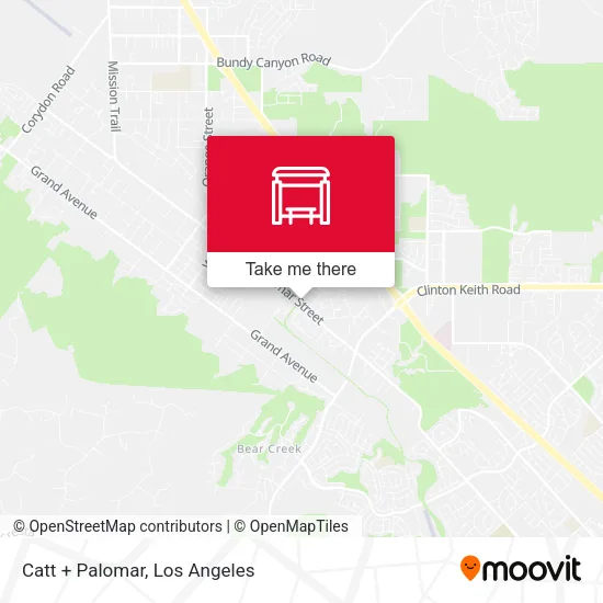 Catt + Palomar map