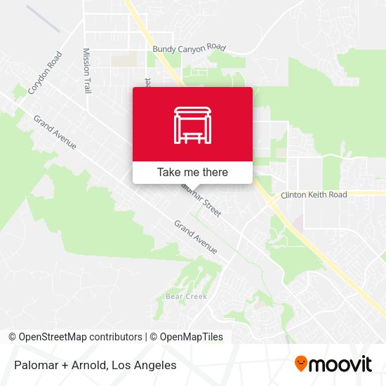 Mapa de Palomar + Arnold