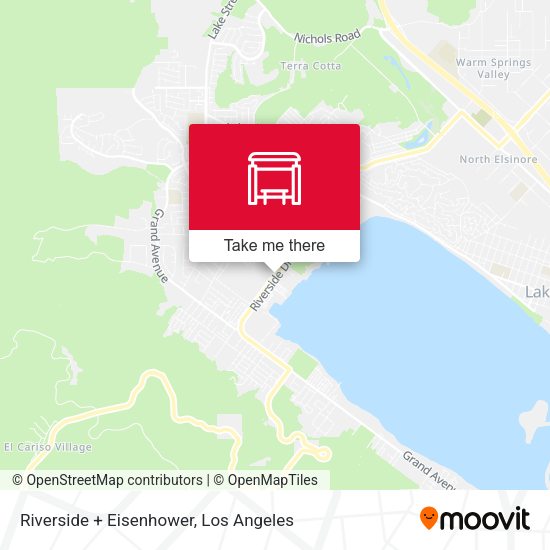 Riverside + Eisenhower map