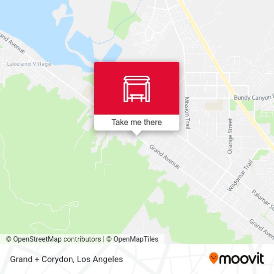 Mapa de Grand + Corydon