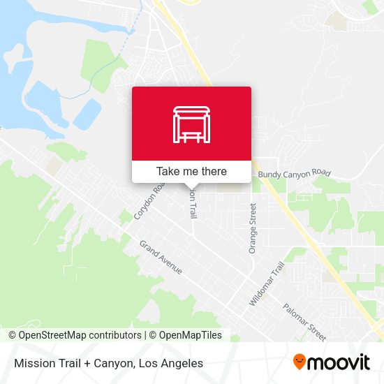 Mapa de Mission Trail + Canyon