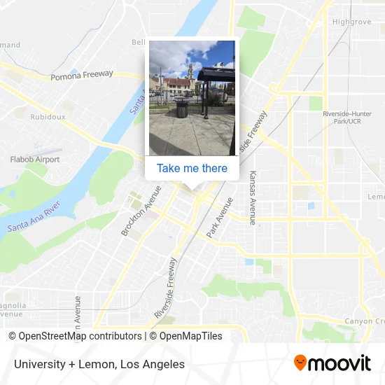 University + Lemon map