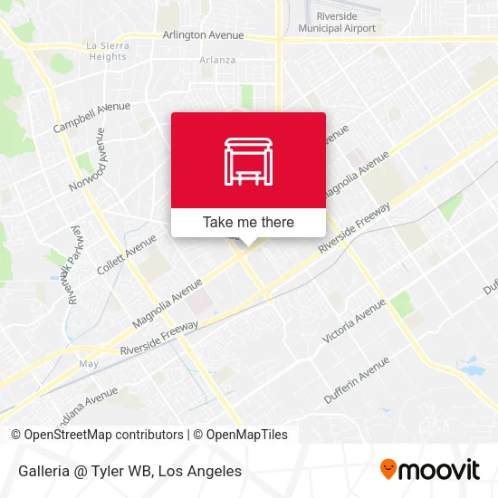 Galleria @ Tyler WB map
