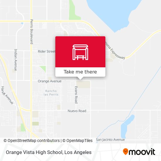 Orange Vista High School map