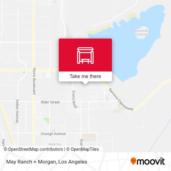 Mapa de May Ranch + Morgan
