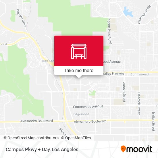 Mapa de Campus Pkwy + Day