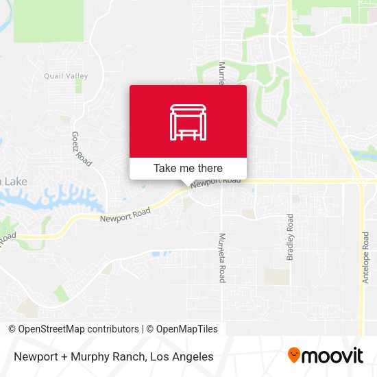 Newport + Murphy Ranch map