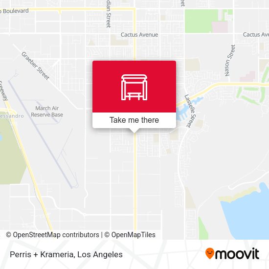 Mapa de Perris + Krameria