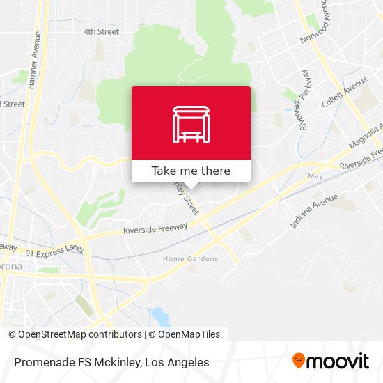 Promenade FS Mckinley map