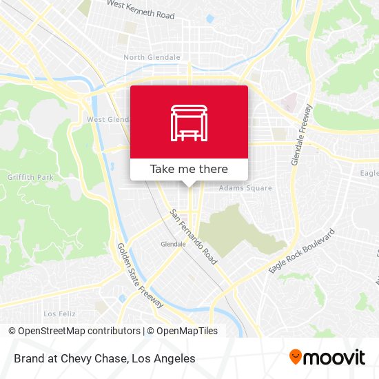 Brand at Chevy Chase map