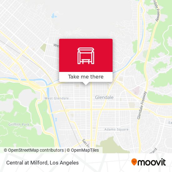 Central at Milford map