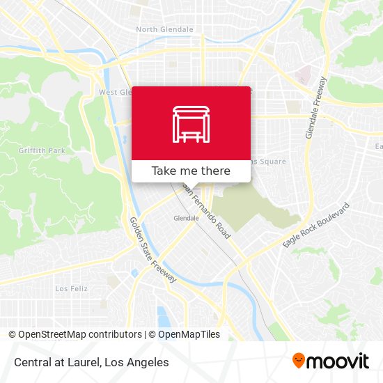Central at Laurel map