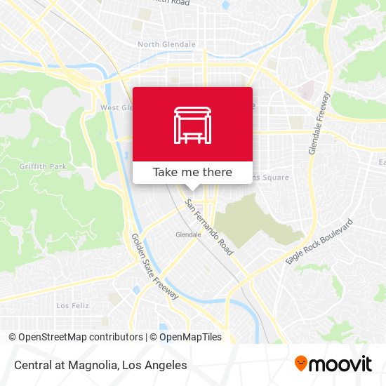 Central at Magnolia map